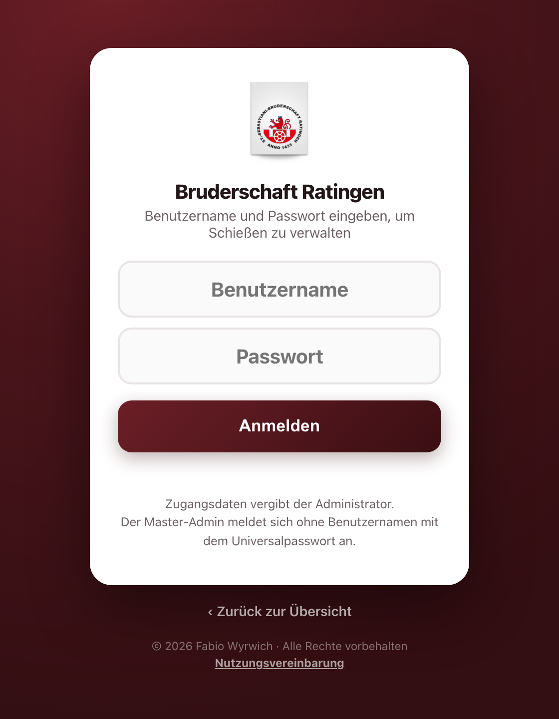 Anmeldung